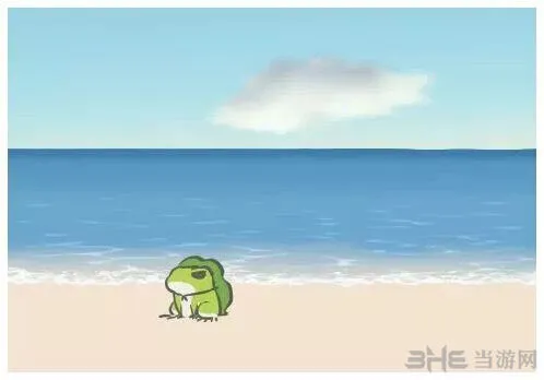 旅行青蛙海边散步明信片图鉴攻略