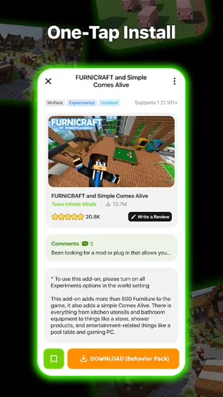 addonsforminecraft地图