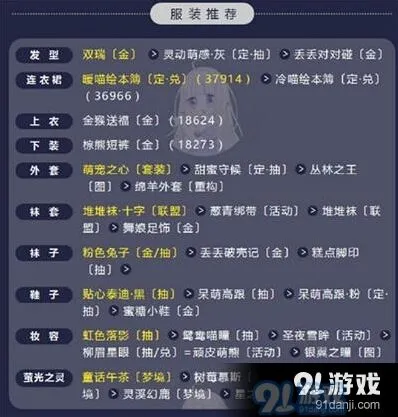 奇迹暖暖动物园