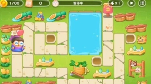 保卫萝卜4夏日垂钓第1关左右分工教程