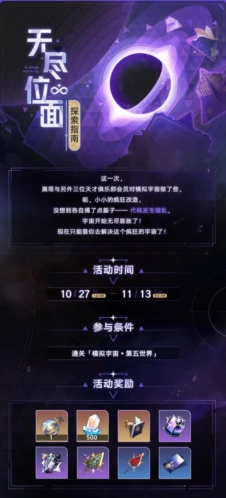 《崩坏星穹铁道》无尽位面活动详解