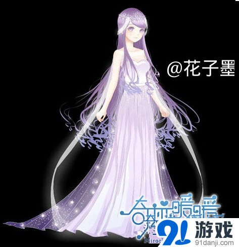 奇迹暖暖月亮女神套装效果展示