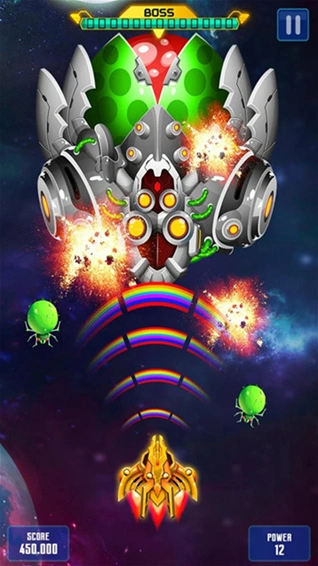 银河攻击太空射击弹幕