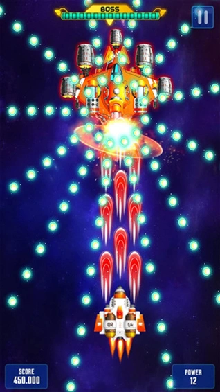 银河攻击太空射击游戏
