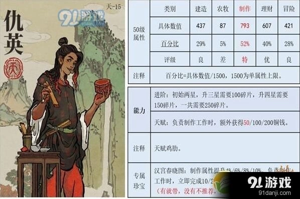 江南百景图仇英珍宝过渡搭配