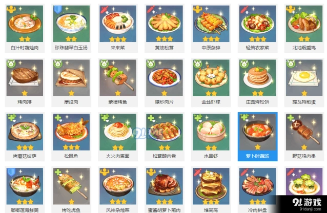 原神烤吃虎鱼食谱完整攻略