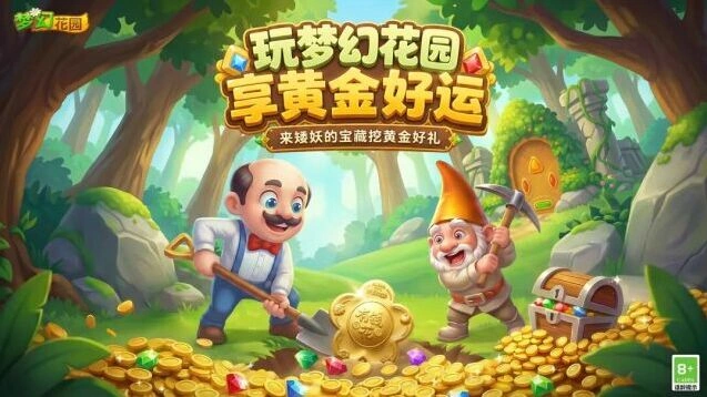 梦幻花园矮妖的宝藏活动分享