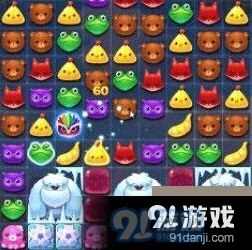 开心消消乐243关三星通关秘籍