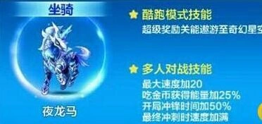 天天酷跑夜龙马获得途径