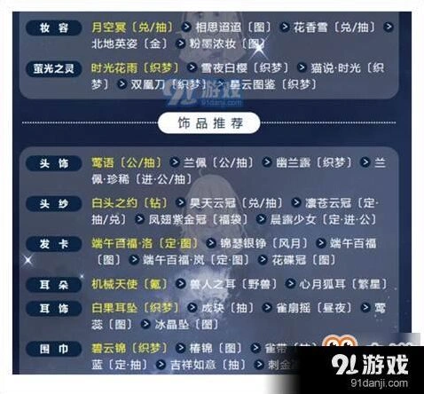 奇迹暖暖翼为羽翮搭配指南 详细教学