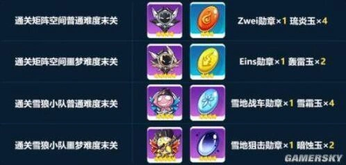 崩坏3雪狼小队勋章获取指南分享