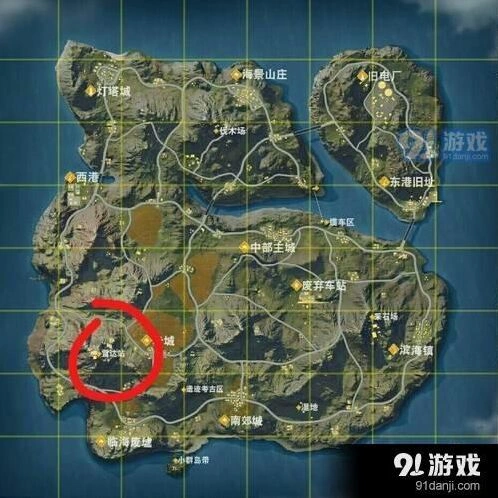 《荒野行动》雷达站视野利用技巧