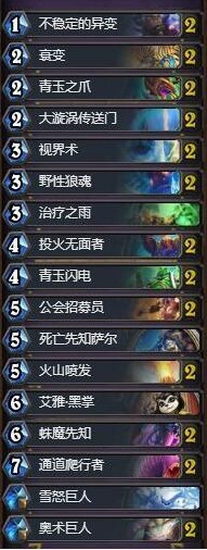 炉石传说狗头人萨满变异萨教程