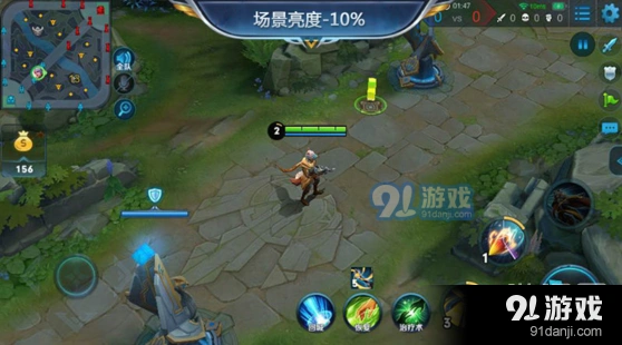 王者荣耀场景亮度调节不了 原因说明
