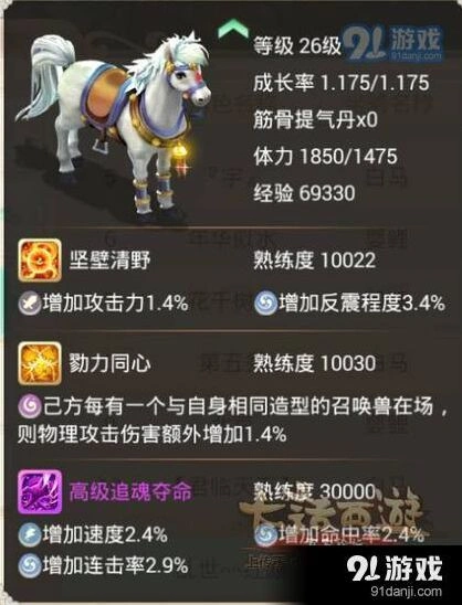 大话西游坐骑高级技能冲云使用指南