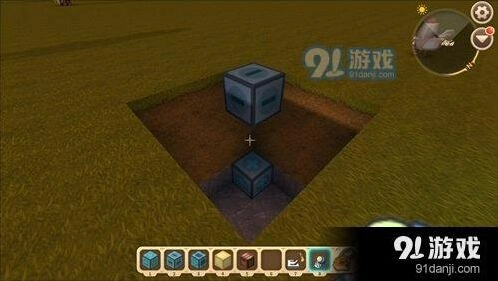 《迷你世界》滑动生存小屋教程分享
