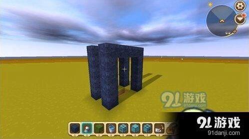 迷你世界水帘洞滑动门制作技巧分享