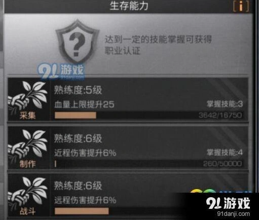 《明日之后》制作等级提升要点