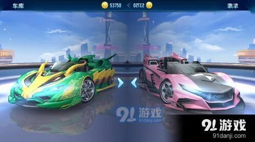QQ飞车B车粉色风暴与龙影属性介绍