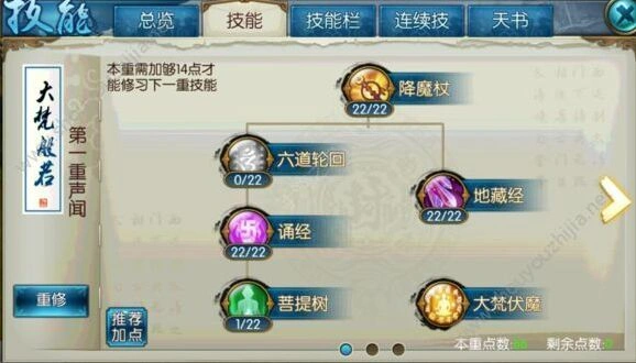 诛仙天音流派加点方法详解