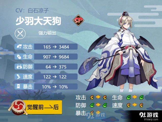 阴阳师手游御魂选择少羽大天狗技巧攻略