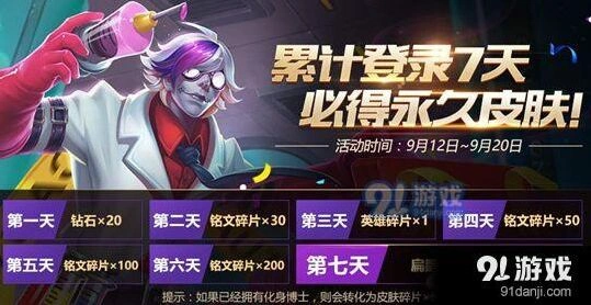王者荣耀化身博士皮肤绝版获取方式