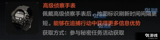 暗区突围高级侦察手表有什么用攻略技巧