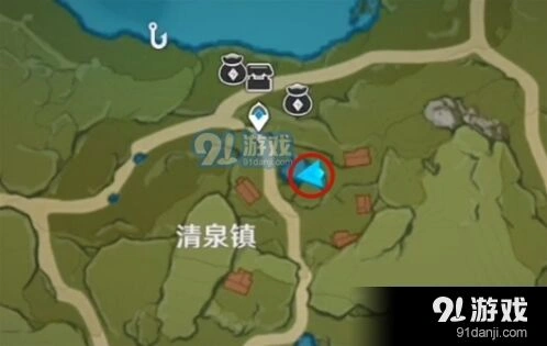 原神泉水精灵宝箱位置说明