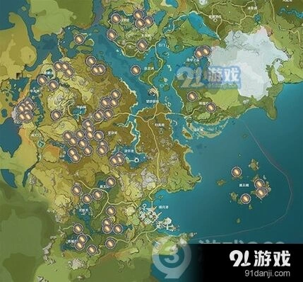原神蒙德特产全解析 采集效率提升