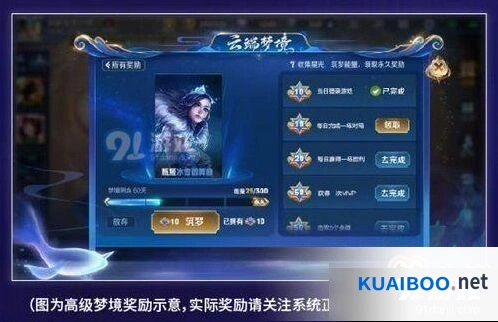 王者荣耀云端梦境星光获取方法详解