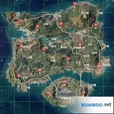 和平精英海岛密室分布位置