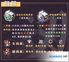 崩坏星穹铁道Saber遗器最强搭配指南