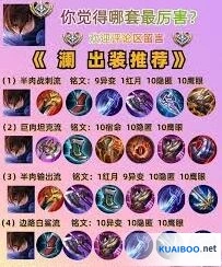 王者荣耀澜最强出装搭配攻略