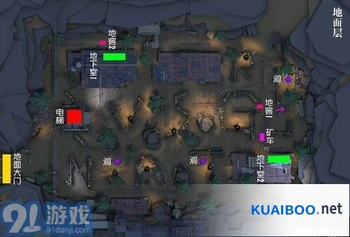 第五人格全地图平面图指南