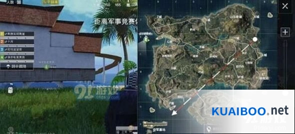 和平精英夏日模式游轮在哪