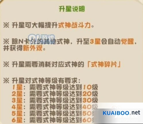 阴阳师妖怪屋式神升星指南分享