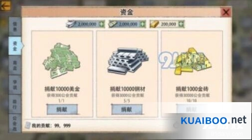 战争与征服贡献点机制全面解析指南