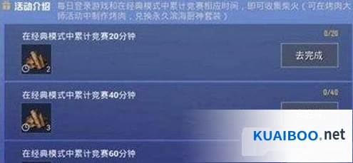 和平精英柴火获得技巧分享
