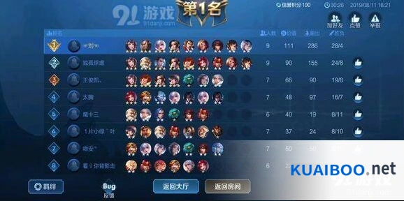 王者荣耀王者模拟战阵容刺客克制