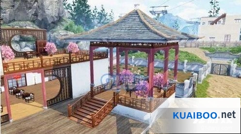 《明日之后》中式庄园围栏技巧分享