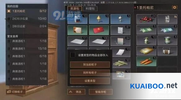 智能存柜物品分类攻略 明日之后教程