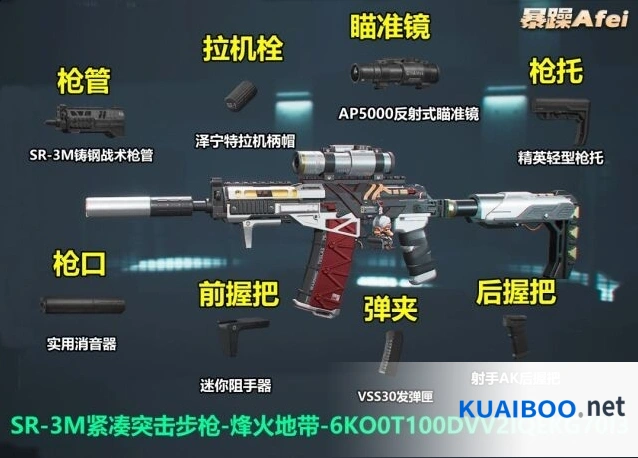 三角洲行动SR-3M二十二万改枪方案