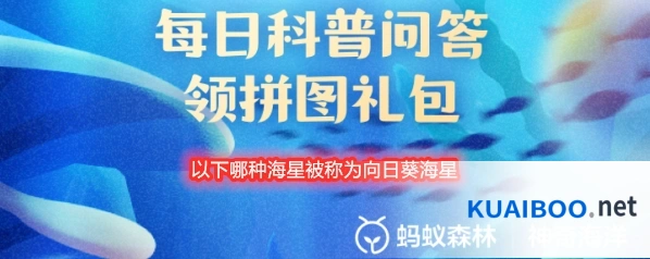以下哪种海星被称为向日葵海星