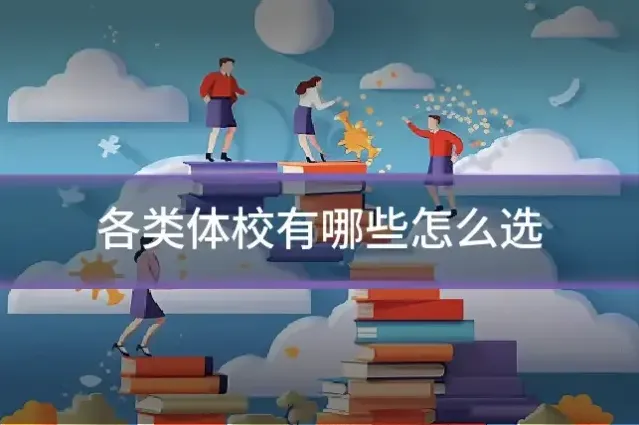 各类体校有哪些怎么选