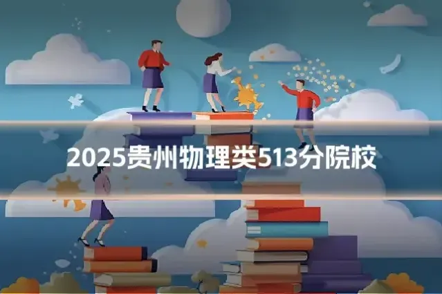2025贵州物理类513分院校