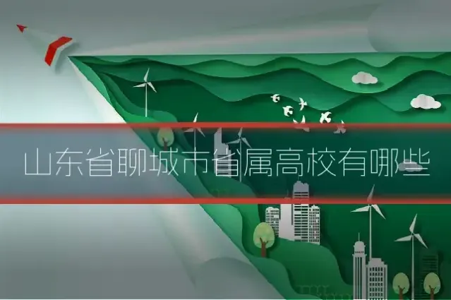 山东省聊城市省属高校有哪些