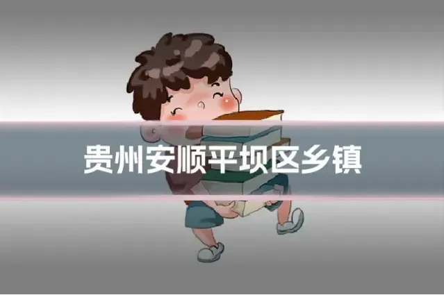 贵州安顺平坝区乡镇