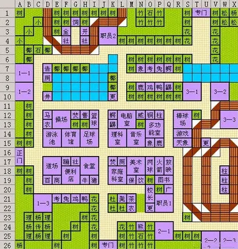 口袋学院物语完美布局图解 五大地图规划攻略