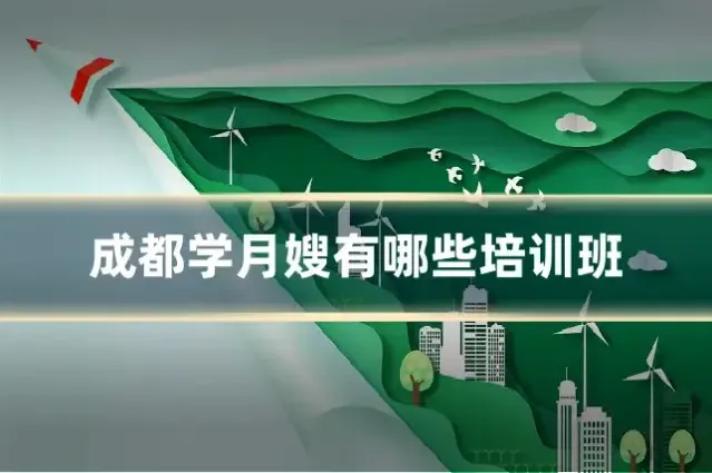 成都学月嫂有哪些培训班