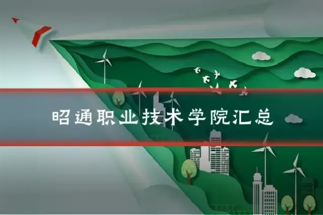 昭通职业技术学院汇总